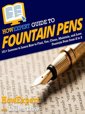 cover image of HowExpert Guide to Fountain Pens